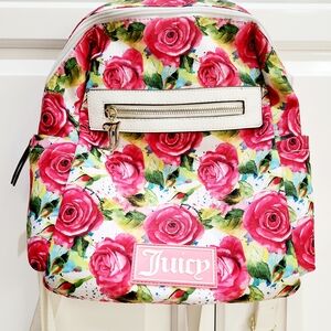 Juicy Couture Floral Backpack - Pink and Green! 💖💚